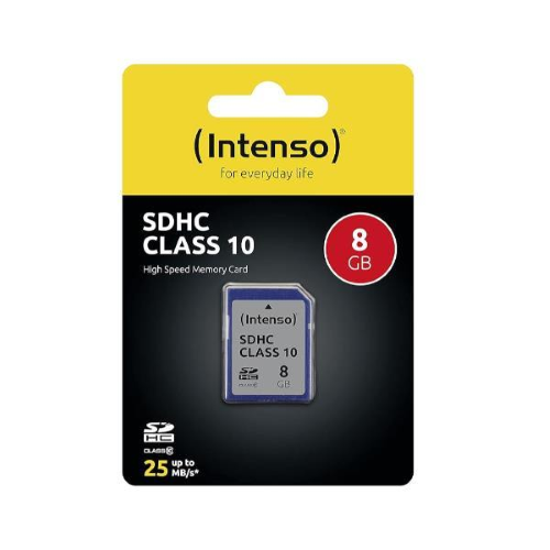 Intenso SD CLASS 10 8 GB